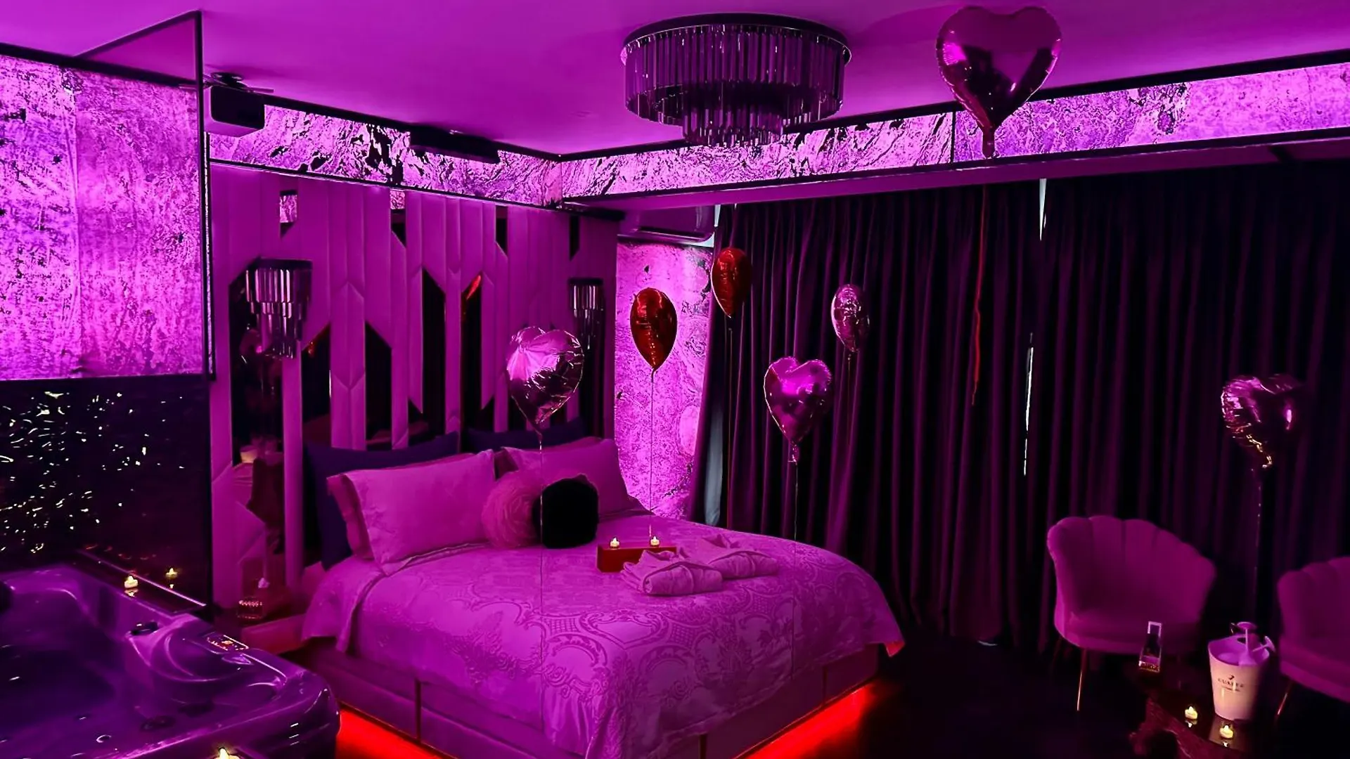Love Room Secret-Private Jacuzzi Spa & Cinema Bucuresti location